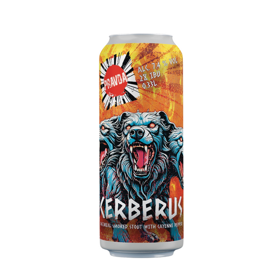 CEREBUS, Oatmeal Smoked Cayenne Stout (can) – 0,33l